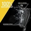 Wozinsky waterproof scooter handlebar bag 3l handlebar bag juodos spalvos (WSB4BK)