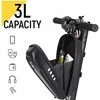 Wozinsky waterproof scooter handlebar bag 3l handlebar bag juodos spalvos (WSB4BK)