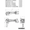Aku.kampinio šlifuoklio WVB 18 LT BL 11-125 Quick korpusas,, Metabo