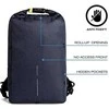 XD DESIGN BACKPACK BOBBY URBAN LITE NAVY P/N: P705.505