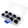 XSPC fitting G1/4″ to 14mm hard tube, juodas matte – 8 pieces