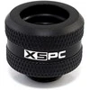 XSPC jungtis G1/4" 14 mm kietam vamzdžiui, matinis juodas - 8 vnt.