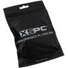 XSPC G1/4 inch Threaded Plug V2 – 10 Pack, Juodas Chrome