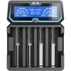 Baterijų įkroviklis XTAR X4 18650 AA AAA elementam ni-MH li-ion 4 vietų 