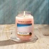 Yankee Candle Large Jar didelė kvapioji žvakė Rožinė Sands 623g
