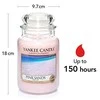 Yankee Candle Large Jar didelė kvapioji žvakė Rožinė Sands 623g