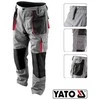 Kelnės Yato YT-80289; XXL; pilkos