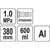 YATO pneumatinis WYCISKACZ 600ml