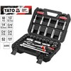 YATO Rinkinys KLUCZY 60el 1/2" / 1/4"