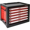 Yato 6-Drawer service cabinet YT-09155 Juodas