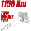 YATO Smūginis veržliasukis pneumatinis 1150NM 1/2" 09540