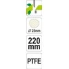 YATO UNIVERSAL žirklinis genėjimas TEFLON 220mm 8801