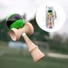 Yoyo Kendama žaislas, medinis/žalias
