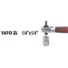 Yato Toya Sa Poland Raktas terkšlinis | 6.3 mm (1/4") antgaliams ir galvutėms (YT-0331)