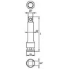 YATO smūginis prailgintuvas 3/4" 250mm 1162