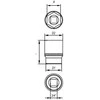 YATO šešiakampė galvutė 3/4" trumpa 21mm
