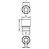 YATO šešiakampė galvutė 3/4" trumpa 50mm