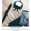 Mophie universalus belaidžio įkrovimo centras USB A 12 W, USB A 18 W, USB C 20 W (juoda)