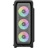 Zalman N5 MF ATX, RGB ventiliatorius x4, tinklelio plokštė