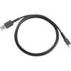 Zebra „Motorola“ mikro USB sinchronizavimo laidas, juodas
