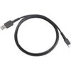 Zebra „Motorola“ mikro USB sinchronizavimo laidas, juodas