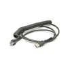 Zebra USB laidas su spiraline atkarpa