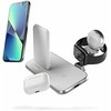 Zens Aliuminio 4w1 Stand Wireless Charger balta