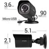 Zmodo ZMODO ZS-2004-B-1TB IP kamera