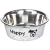 Zolux Dubenėlis šuniui Happy, metalinis, 800ml, baltas
