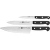 ZWILLING 36130-003-0 Set de 3 Couteaux, Acier Inoxydable, Noir, 34 x 14 x 3 cm 3 pc(s) Peilis set