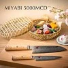 Zwilling Verschiedene MIYABI Gyutoh sidabrinė, Masur beržinė rankena, 200mm