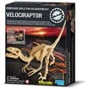4M Vaikiška laboratorija: velociraptoriaus skeletas