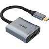 Akasa USB 3.2 Gen1 Type-C dvigubas kortelių skaitytuvas – sidabrinis