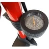 Metalinė rankinė pompa su manometru PU02, AMIO-02146