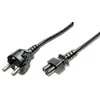 Digitus Assmann Electronic ASSMANN maitinimo laidas CEE 7/7 (Typ-F) - C5 M/F 0 75m H05VV-F3G 0,75qmm bl