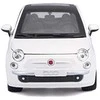 Vaikiškas automobilis Bburago Fiat 500, baltas