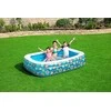 Bestway *****Pripučiamas baseinas kwiatki 229x152x56 B54120