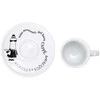 4 espreso puodelių rinkinys BIALETTI CAROUSEL Porcelianas 4x 50 ml Baltas