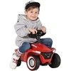 Smoby BIG Vaikiškas automobiliukas Bobby Car Neo Raudonas - ergonomiškas, tvirtas