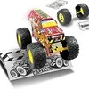 Bladez Monster Trucks Maker Kitz su žymekliais