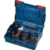 Bosch GWS 18V-10, LB be akumuliatoriaus ir kroviklio