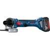 Bosch Akumuliatorinis kampinis šlifuoklis GWS 18V-7, 2x4.0Ah, GAL 18V-40