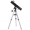 Teleskopas BRESSER Galaxia 114/900 EQ-Sky <228x su saulės filtru ir išmaniųjų telefonų ada