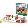 BRIO RAILWAY gaisrininkų rinkinys, 33815000