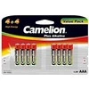 Camelion Baterijos LR03 8(4+4) AAA