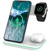 Universalus Belaidis įkroviklis Canyon 3in1 Wireless Charger WS-303, tinka vienu metu įkrauti Apple Watch, iPhone ir Airpods