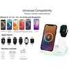 Universalus Belaidis įkroviklis Canyon 3in1 Wireless Charger WS-302, tinka vienu metu įkrauti Apple Watch, iPhone ir Airpods