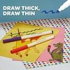 Crayola, Inc. Goliath Plaunami žymekliai, 24 vnt