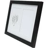 Nuotraukų rėmelis Deknudt S66KA2 galerija 2x13x18 Mediena juoda w. Passepartout