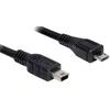 DELOCK cable USB micro-B St/ USB mini St 1m